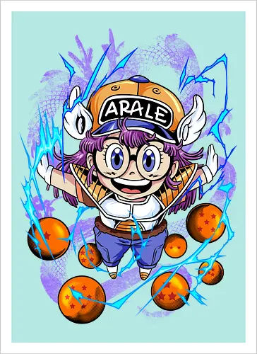 arale the saiyan girl 
