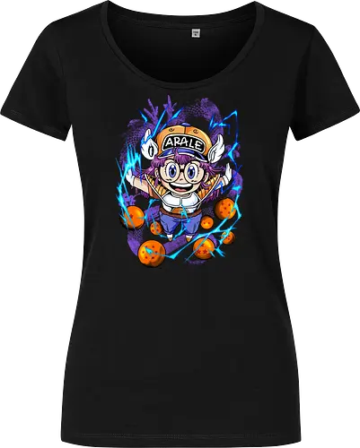 arale the saiyan girl 