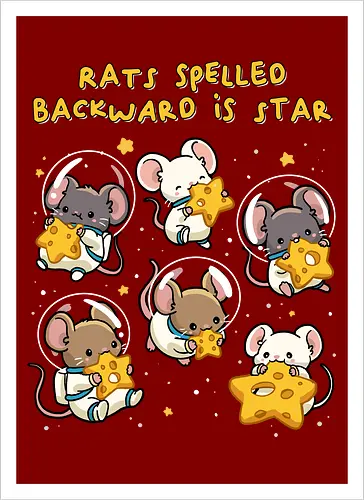 Rats Spelled Backward is Star