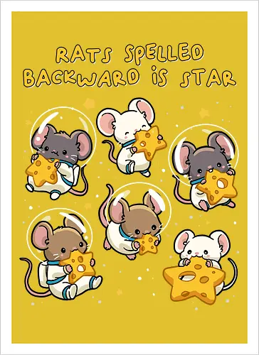 Rats Spelled Backward is Star