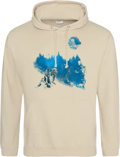 Luke's vacation - stars wars, scifi, science fiction, Hoth, movie, pop culture, winter - Standard Hoodie