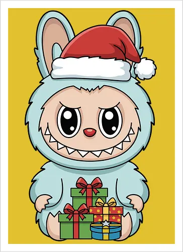  Cute Christmas labubu