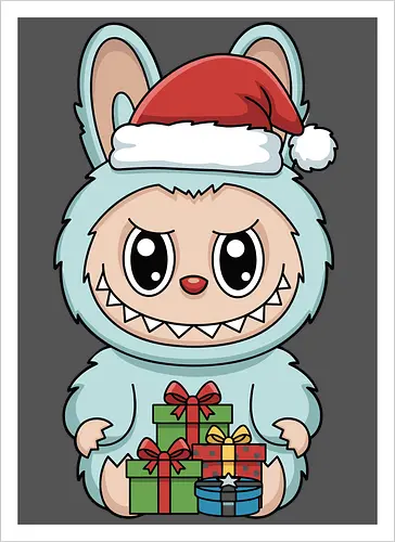  Cute Christmas labubu