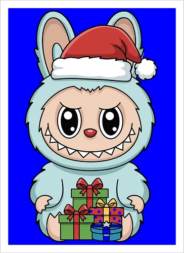  Cute Christmas labubu