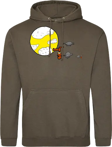 Bierplanet - Bier, Durst, Weltall, Alkohol - Standard Hoodie