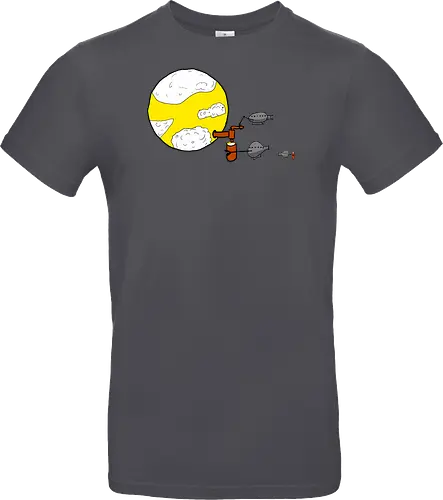 Bierplanet - Bier, Durst, Weltall, Alkohol - Standard T-Shirt