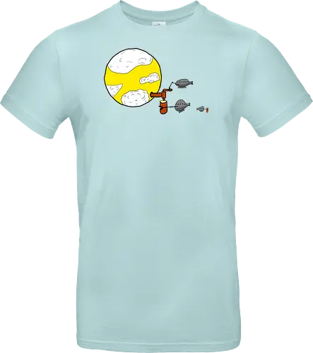 Bierplanet - Bier, Durst, Weltall, Alkohol - Standard T-Shirt