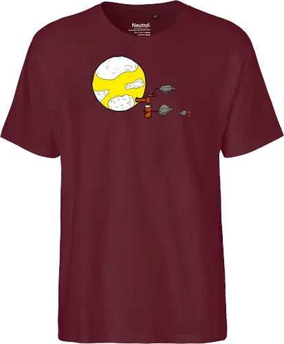 Bierplanet - Bier, Durst, Weltall, Alkohol - Fairtrade T-Shirt