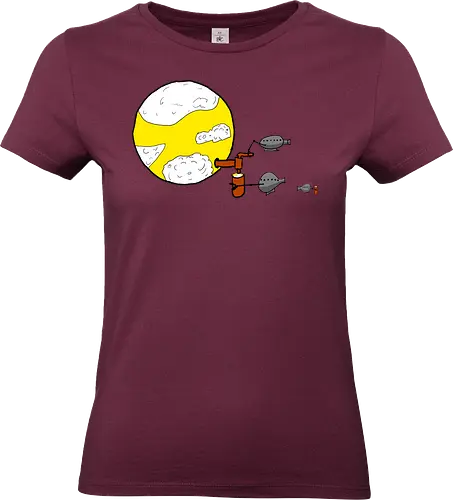 Bierplanet - Bier, Durst, Weltall, Alkohol - Standard T-Shirt (Frauen)