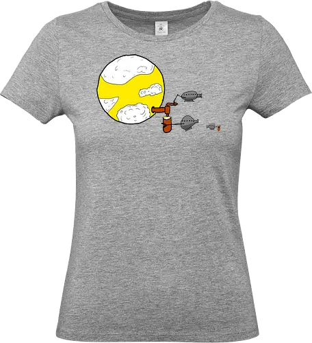 Bierplanet - Bier, Durst, Weltall, Alkohol - Standard T-Shirt (Frauen)