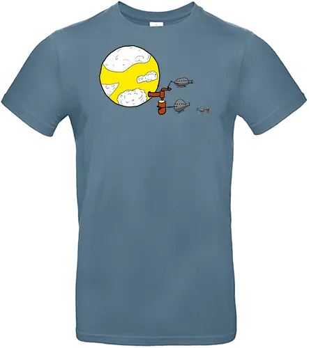 Bierplanet - Bier, Durst, Weltall, Alkohol - Standard T-Shirt