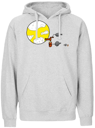 Bierplanet - Bier, Durst, Weltall, Alkohol - Fairtrade Hoodie