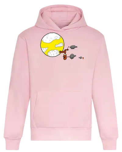 Bierplanet - Bier, Durst, Weltall, Alkohol - Heavyweight Hoodie