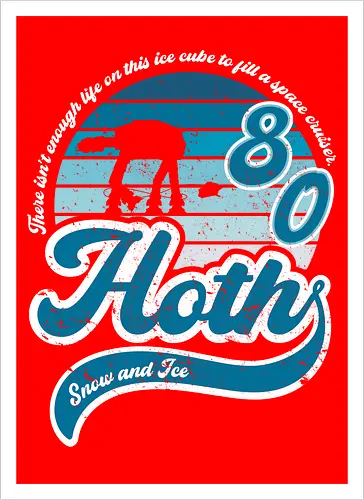 Vintage snow and ice