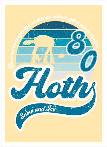 Vintage snow and ice