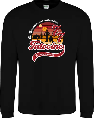 Vintage two suns and sand