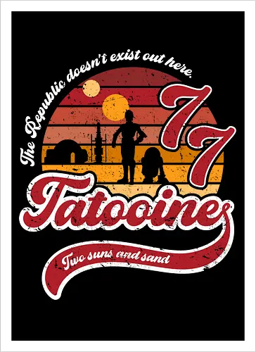 Vintage two suns and sand