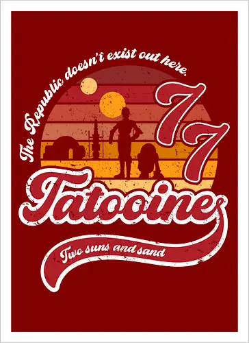 Vintage two suns and sand