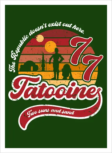 Vintage two suns and sand