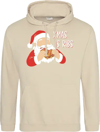 Funny BBQ Santa Claus