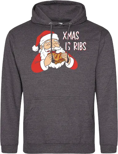 Funny BBQ Santa Claus