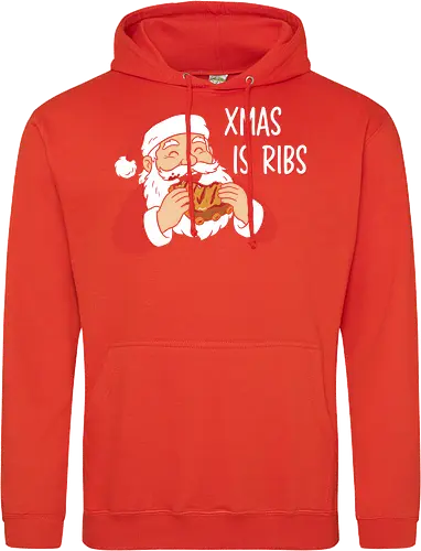 Funny BBQ Santa Claus