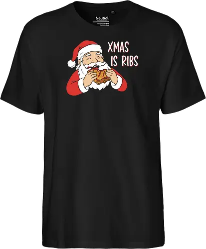Funny BBQ Santa Claus