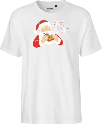 Funny BBQ Santa Claus