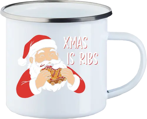 Funny BBQ Santa Claus