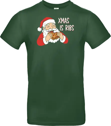 Funny BBQ Santa Claus