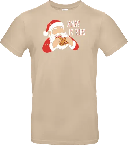 Funny BBQ Santa Claus