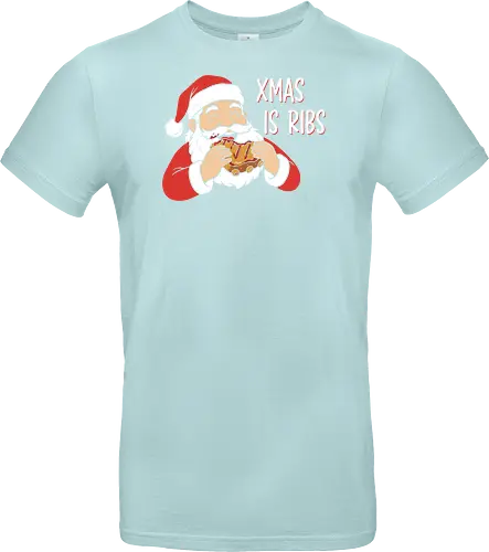 Funny BBQ Santa Claus