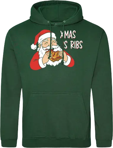 Funny BBQ Santa Claus