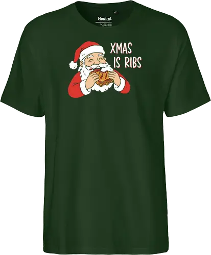 Funny BBQ Santa Claus