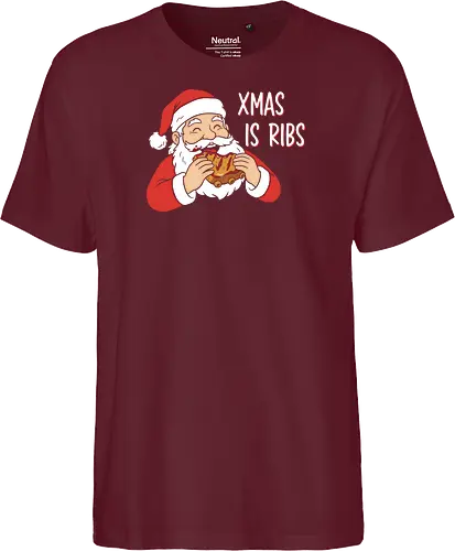 Funny BBQ Santa Claus