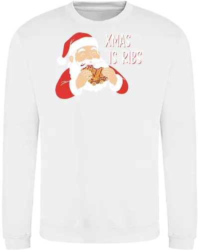 Funny BBQ Santa Claus