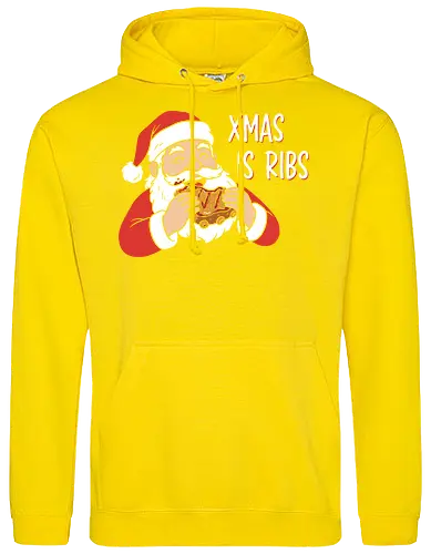 Funny BBQ Santa Claus
