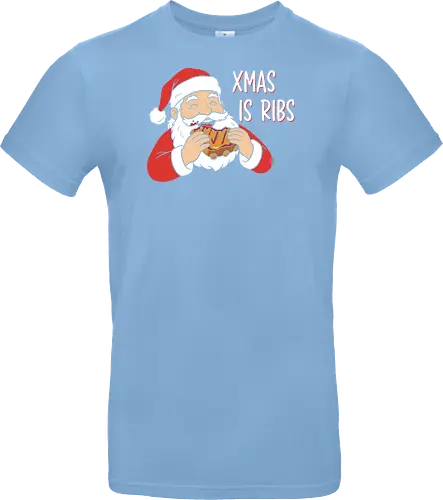 Funny BBQ Santa Claus