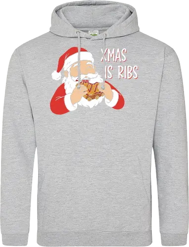 Funny BBQ Santa Claus