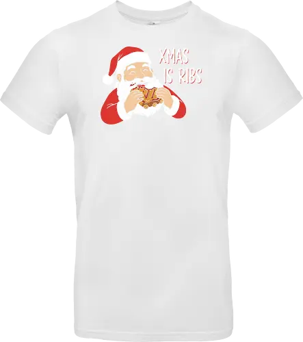 Funny BBQ Santa Claus