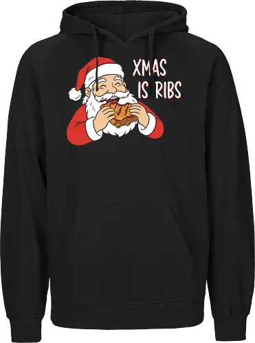 Funny BBQ Santa Claus