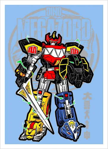 broken megazord