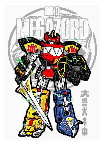 broken megazord