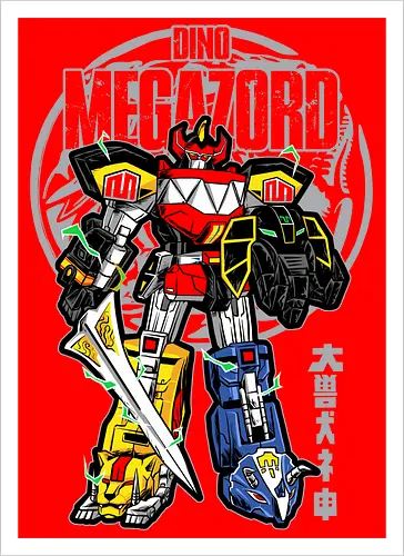 broken megazord