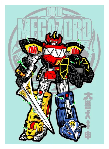broken megazord