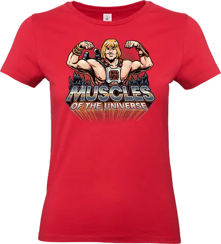 Muscles of the Universe - Comics, comic book, cartoons, TV show, animated, animation, superhero - Standard T-Shirt (Frauen)