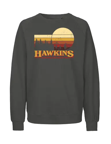 Retro Adventure Club - Strange, Hawkins, Adventure, Club 80's - Fairtrade Sweatshirt