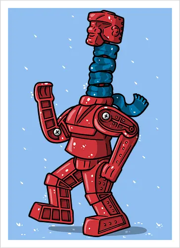 Robot Scarf!