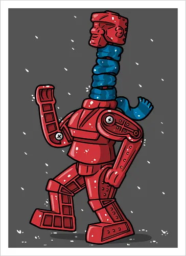 Robot Scarf!