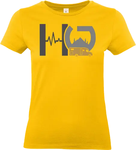 Homegeparkt Logo Bunt - Standard T-Shirt (Frauen)